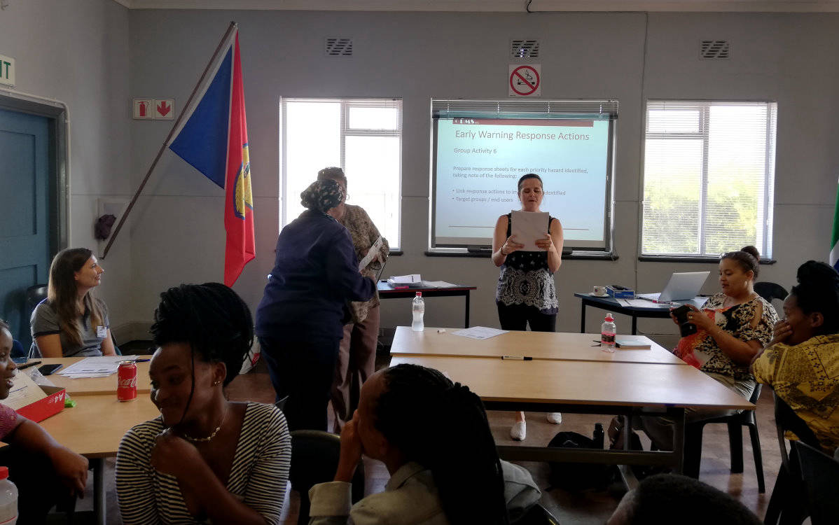 Image of Community Outreach Workshop – Disaster Management Volunteer Base, Fish Hoek, Cape Town