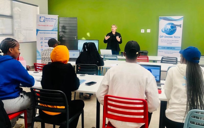 DRM and Data Processing Training - DMS NPC partnership with QP DRONE Tech