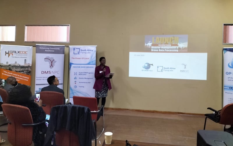 DRM and Data Processing Training - DMS NPC partnership with QP DRONE Tech