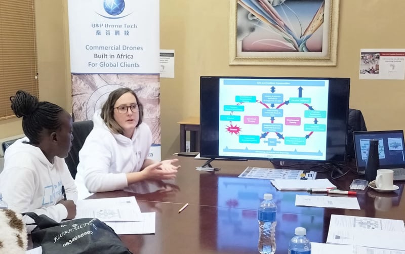 DRM and Data Processing Training - DMS NPC partnership with QP DRONE Tech